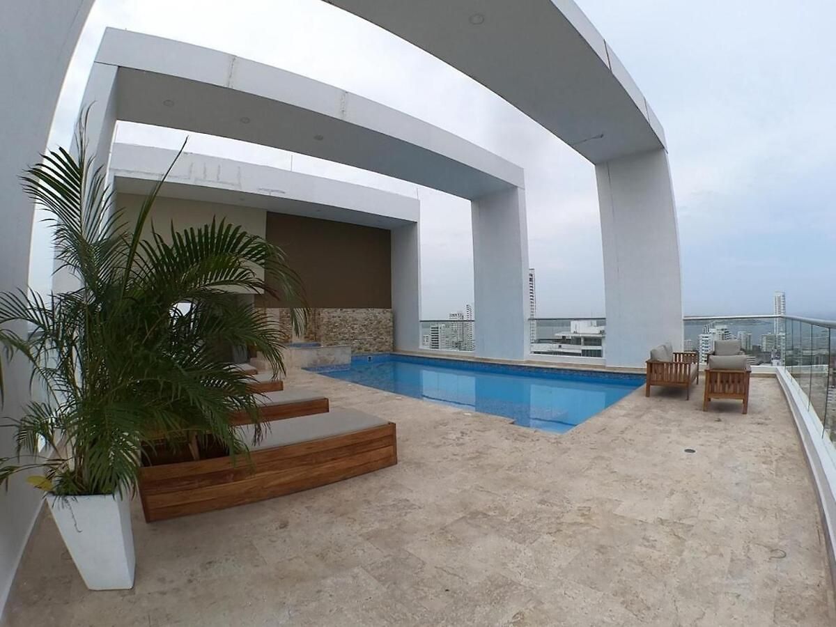 Apto Vista Al Mar 906 Edf Magno Apartamento Cartagena